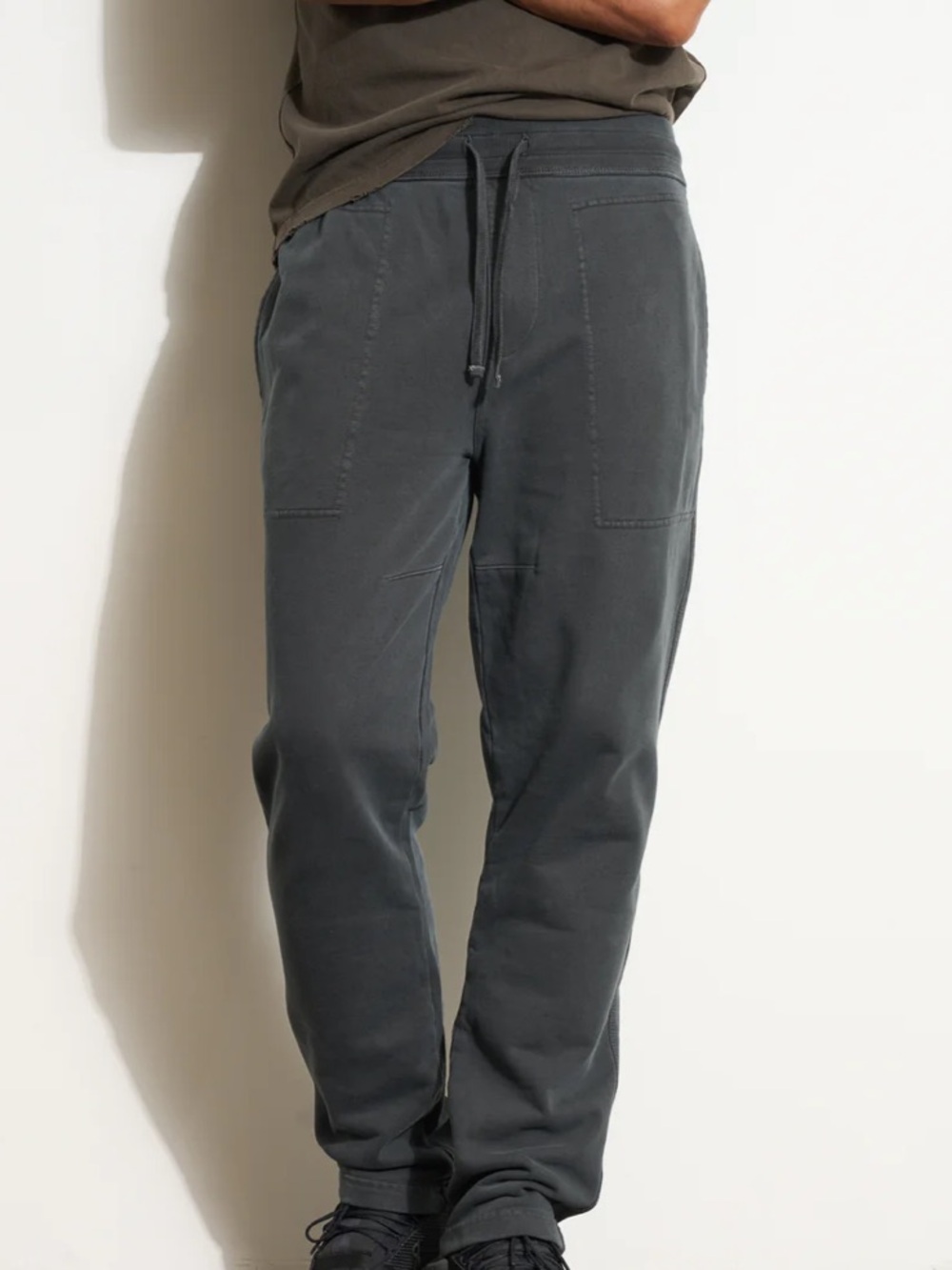 Rowan BRADY TERRY SWEATPANT in Faded Black